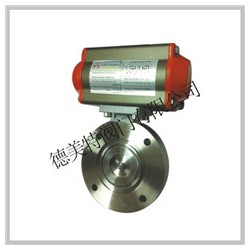 專業(yè)生產(chǎn)JB919連接氣動(dòng)真空蝶閥，溫州閥門廠家直銷