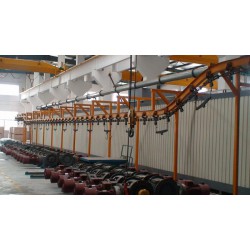 靜電噴塑機(jī)廠家直銷，防脫絲流水線報價，現(xiàn)貨供應(yīng)酸洗線