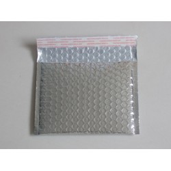 供應(yīng)銀色鍍鋁膜氣泡郵政包裹袋 沖量價