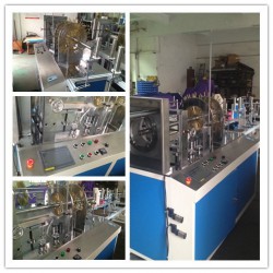 全自動pvc圓筒刷膠機(jī)，自動上料 自動刷膠 自動成型