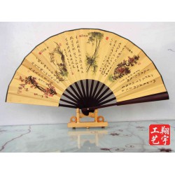 扇子定制，折扇生產(chǎn)廠家，供應(yīng)絹布扇子廠家