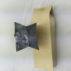 半磅咖啡袋，牛皮紙防潮袋，中封茶葉包裝袋