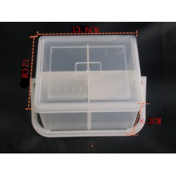 廠(chǎng)家供應(yīng)手提塑料PP包裝盒透明盒塑膠禮品包裝盒元件盒