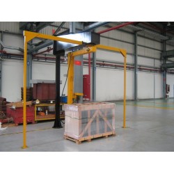 懸臂式纏繞機全自動纏繞機托盤纏繞機纏繞膜包裝機裹膜機