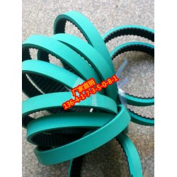 上海奕昕專業(yè)生產(chǎn)包裝廠240L搓膜帶，紅膠同步帶，65一條