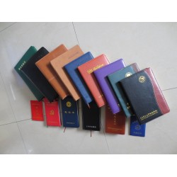 青島定做商務記事本 活頁記事本，專業(yè)定做PU 活頁記事本