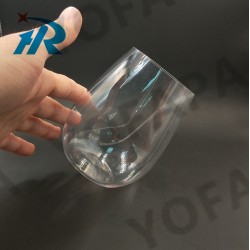 供應(yīng)錐形塑料酒杯，PET紅酒杯