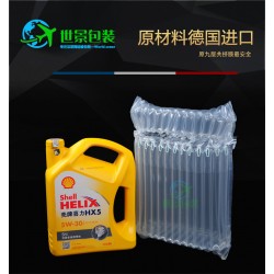 4L機油袋抗壓集裝箱充氣柱袋充氣袋環(huán)?？爝f防震緩沖氣泡柱