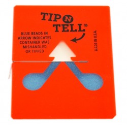 防傾斜標簽木箱運輸禁止倒置標簽TIPNTELL人字形