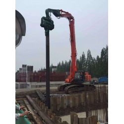 日立490打樁臂，打樁機打樁臂改裝定制廠家 打拔鋼板樁護筒裝