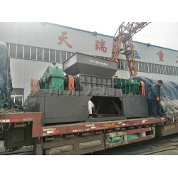天瑞撕碎機(jī)成就廢舊輪胎提高價值觀