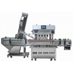 全自動(dòng)直線式高速塑料蓋旋蓋機(jī)