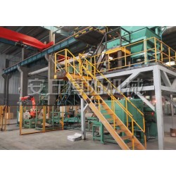 白炭黑全自動包裝稱，袋料全自動碼垛機(jī)器人