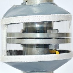 安全防護(hù)供聚氯乙烯法蘭保護(hù)套、儀器防護(hù)罩