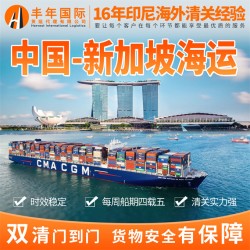 中國(guó)到新加坡海運(yùn)集裝箱價(jià)格 雙清到門(mén)專(zhuān)線(xiàn)貨代