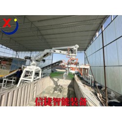 在高溫環(huán)境中，全自動(dòng)裝車(chē)機(jī)器人代替人工飼料裝車(chē)