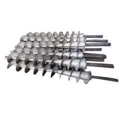 加厚耐磨單片焊接輸送機 蛟龍葉片