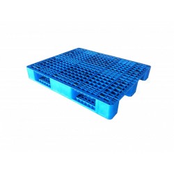 倉(cāng)儲(chǔ)貨架使用塑料叉車(chē)川字鏤空托盤(pán)廠家直發(fā)可定制