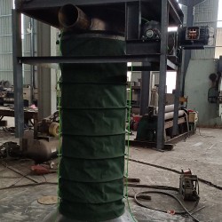 裝卸車自動伸縮無塵散裝機