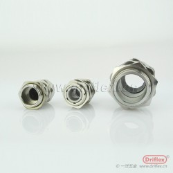 金屬格蘭頭銅鍍鎳電纜接頭含O型圈NPT3/8"-NPT4"