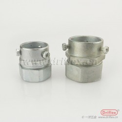 一洋五金供應鋅合金卡套式接頭內徑12到100機電設備穿線用