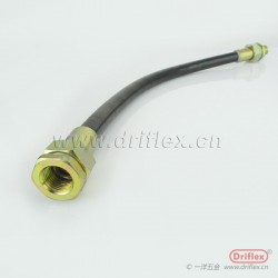 一洋五金Driflex黑色橡膠撓性連接管可撓金屬護套軟管